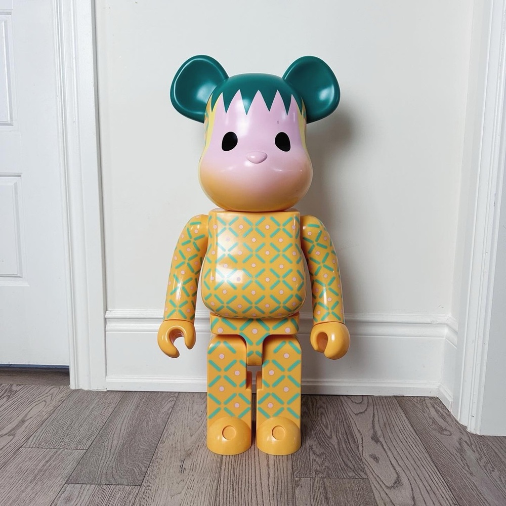 CLOT x Be@rbrick 1000% “Pink Pineapple” – Brand New, Unopened